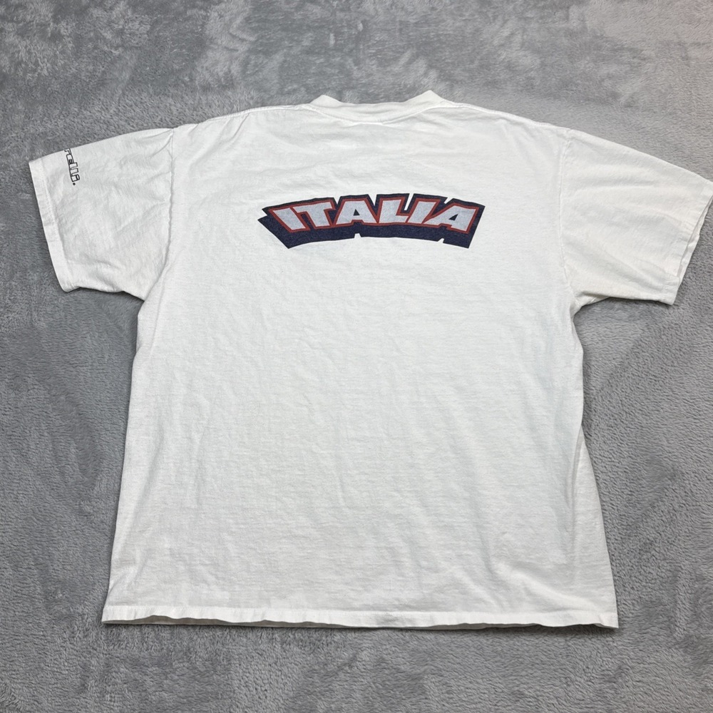 Vintage Castelli Shirt Mens White XL Italia Bike Cycling Y2K Outdoor Scorpion
